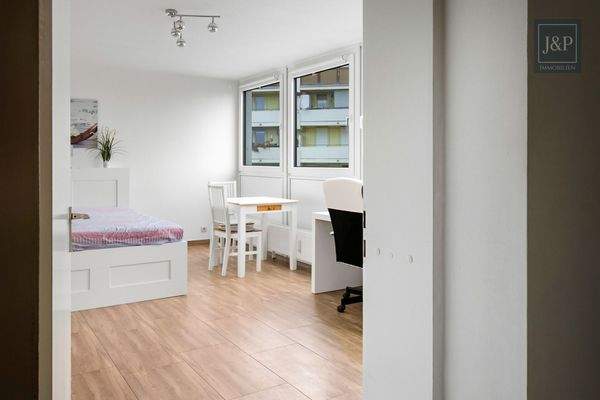 Eingang Wohn- und Schlafzimmer