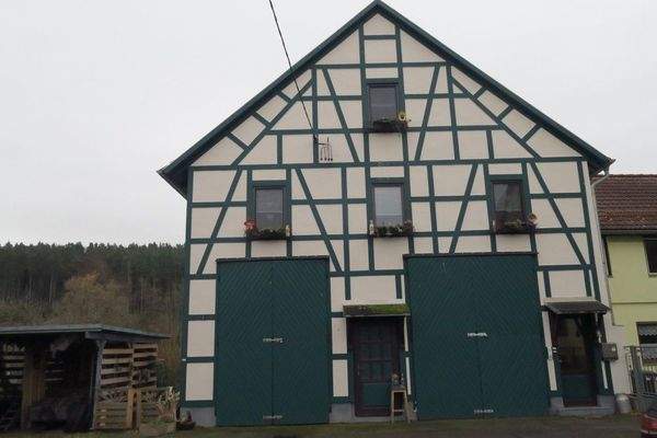 Hauseingang - Giebelseite