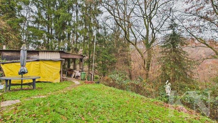 Gartenlaube separates Grundstück