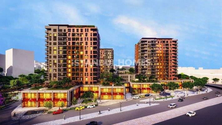 Flats Close to the Tram and a Mall in Bahcelievler Istanbul