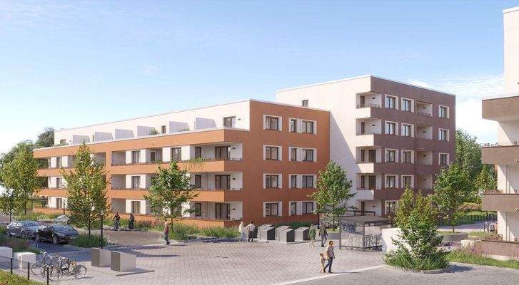 Neue barrierefreie, kompakt geschnittene Eigentums