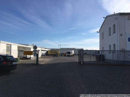 Einfahrt Gewerbeareal