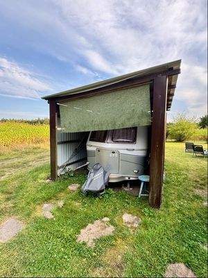 Carport für Wohnwagen