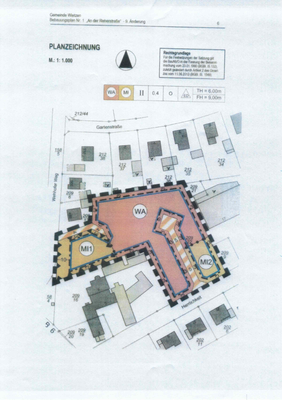 Bebauungsplan  Bau und Mischgebiet Einteilung.png