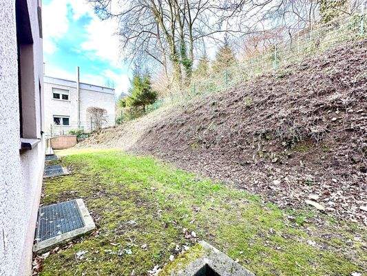 Blick aus der Hintertür