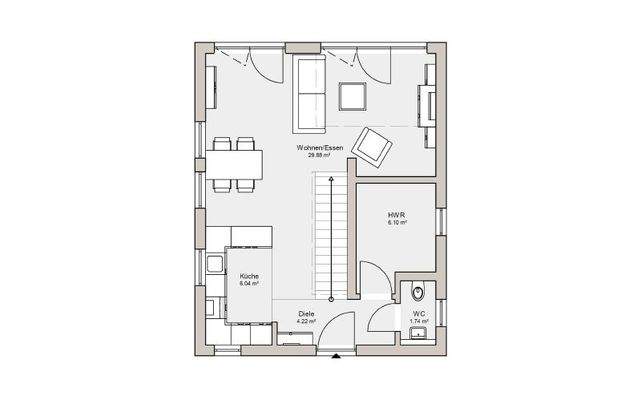 Grundriss Erdgeschoss