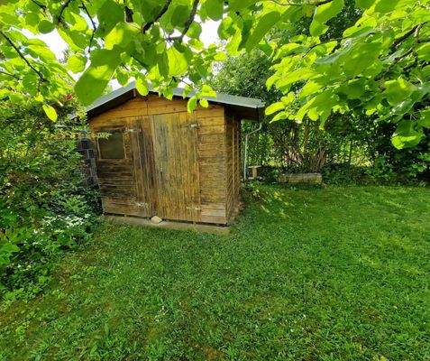 1341 - Garten m. Gartenhütte