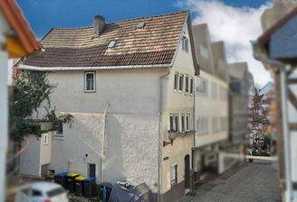 Blick auf die Fußgängerzone 