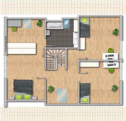 Grundriss Obergeschoss