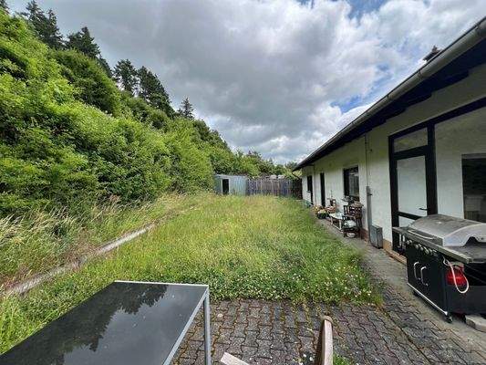 Gartenansicht Haus 2 Wohnung OG