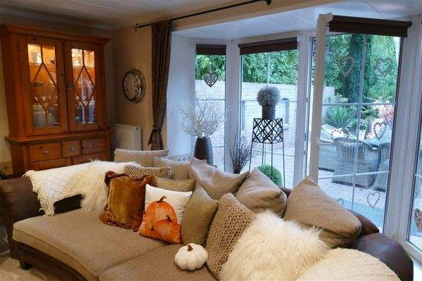 Blick auf die Terasse