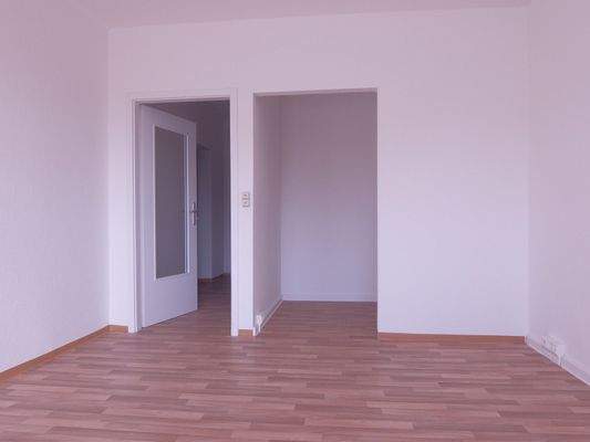 Blick in das Wohnzimmer