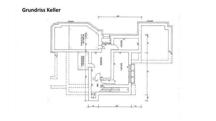 Grundriss Keller