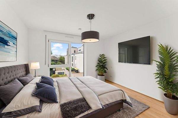 Schlafzimmer virtuelle Möblierung