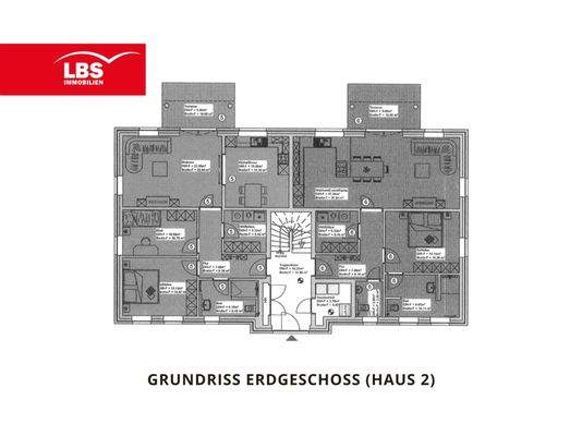 Grundriss Erdgeschoss (Haus 2)