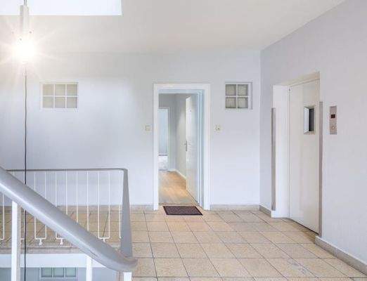 Treppenhausflur vor der Wohnung