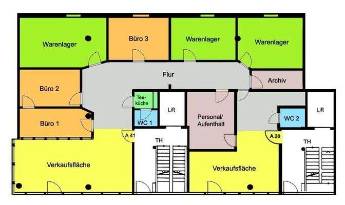 aktuelle Raumaufteilung