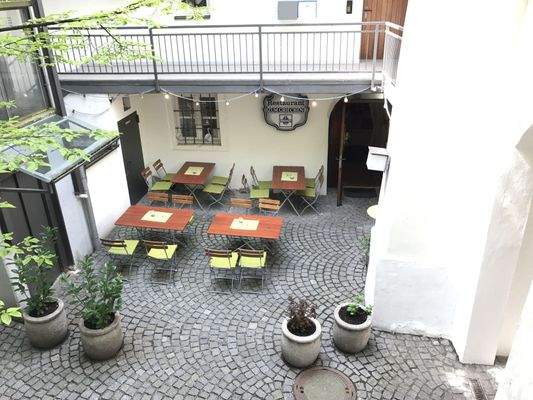 Postpassage Innenhof