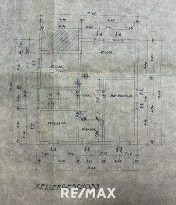 Grundriss Kellergeschoss