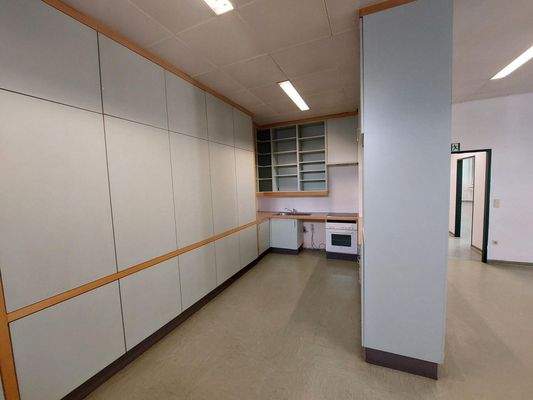 Küchenzeile im Aufenthaltsraum E.11