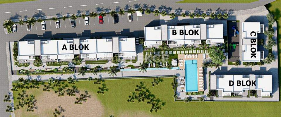 Stylish Apartments in Complex with Pools in Girne North Cyprus