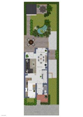 Möbliervorschlag Erdgeschoss