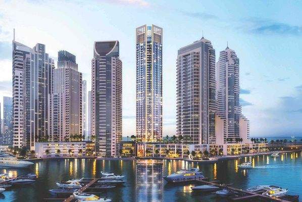 Furnished Apartment with Pool and Sauna in Dubai Marina