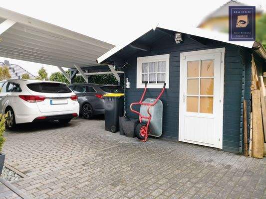 Schuppen _ Doppelcarport