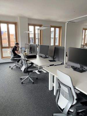 Großraumbüro, exemplarisch