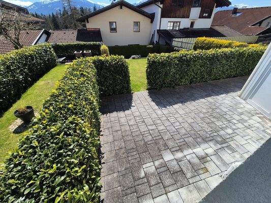 Terasse und Garten Südseite