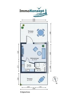 Grundriss Erdgeschoss