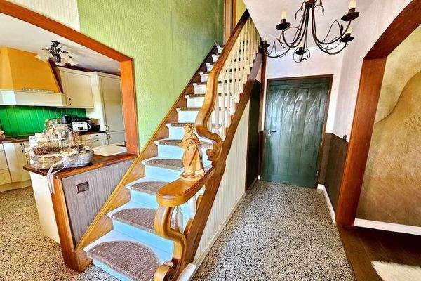 Diele mit Terrazzoboden