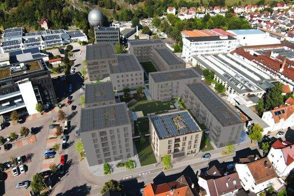 Vogelperspektive Haus 5