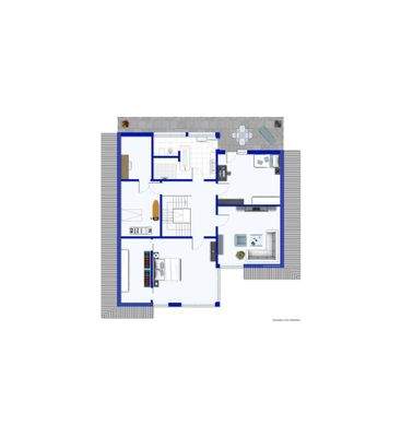 Grundriss Obergeschoss