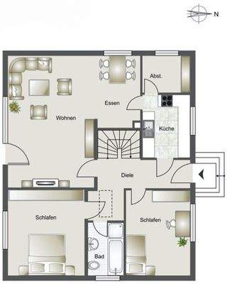 Grundriss Erdgeschoss