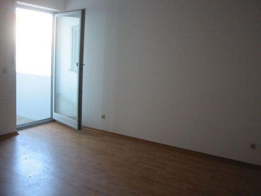 Schlafzimmer mit Balkon