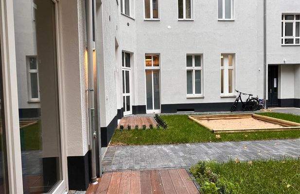 Inklusive Terrassenfläche