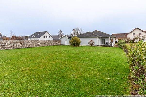 teilweise eingefriedet