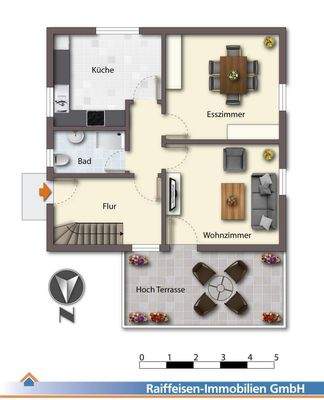 Grundriss EG - nicht maßstabsgetreu -