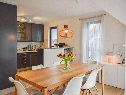 Essbereich und Küche