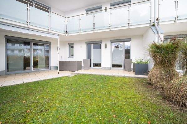 Blick auf die Terrassen