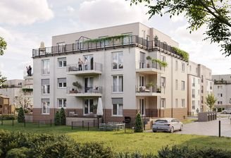 Genießen Sie die wunderbare Aussicht ins Grüne und