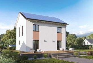 Modernes Haus mit Solar