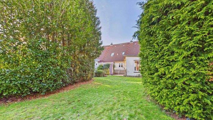 Gemütlich eingewachsen