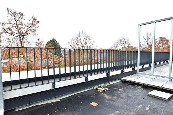 Ihre Dachterrasse im Bau
