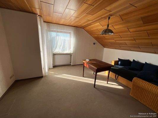 Zimmer im Dachgeschoss