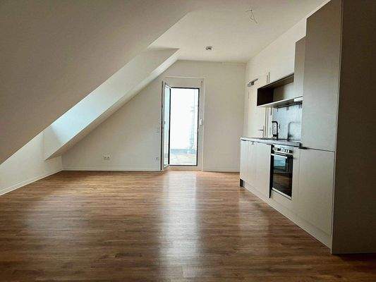 Wohnbereich m. offener Küche