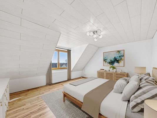 Einrichtungsbeispiel Elternschlafzimmer