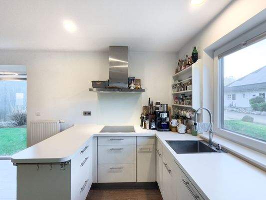 Blick in die Küche