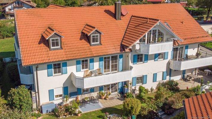 Ansicht des gesamten Hauses